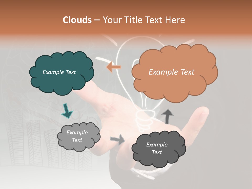 Price Hand Occupation PowerPoint Template
