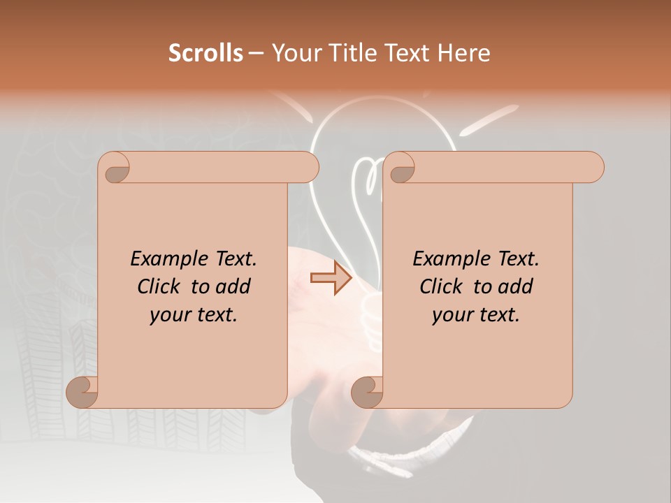 Price Hand Occupation PowerPoint Template