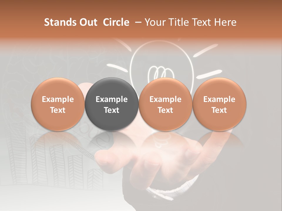 Price Hand Occupation PowerPoint Template