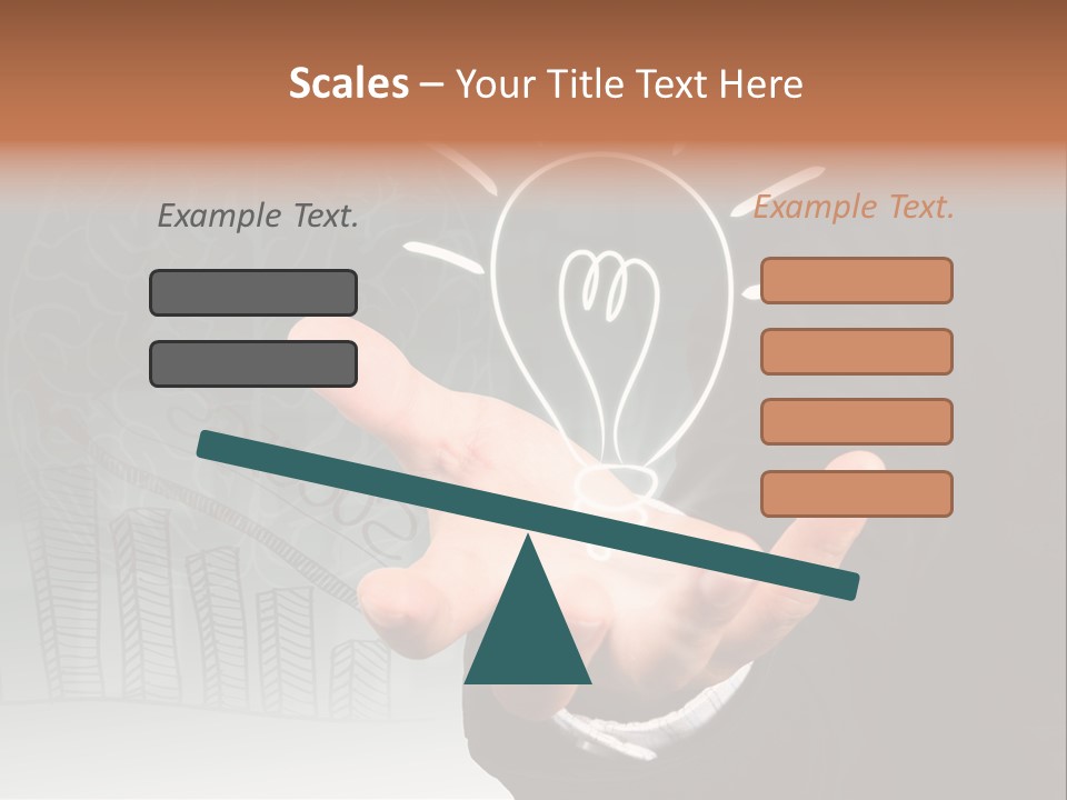 Price Hand Occupation PowerPoint Template