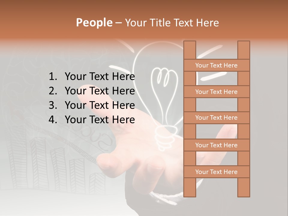 Price Hand Occupation PowerPoint Template