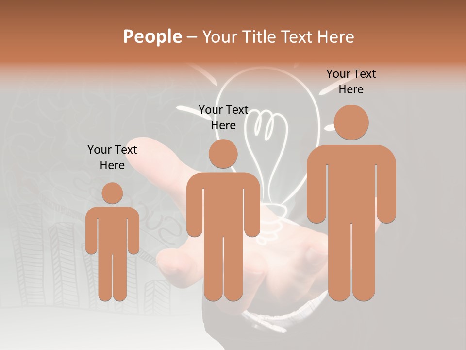 Price Hand Occupation PowerPoint Template