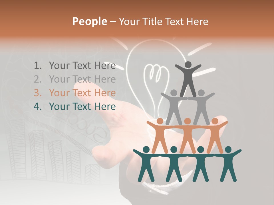 Price Hand Occupation PowerPoint Template