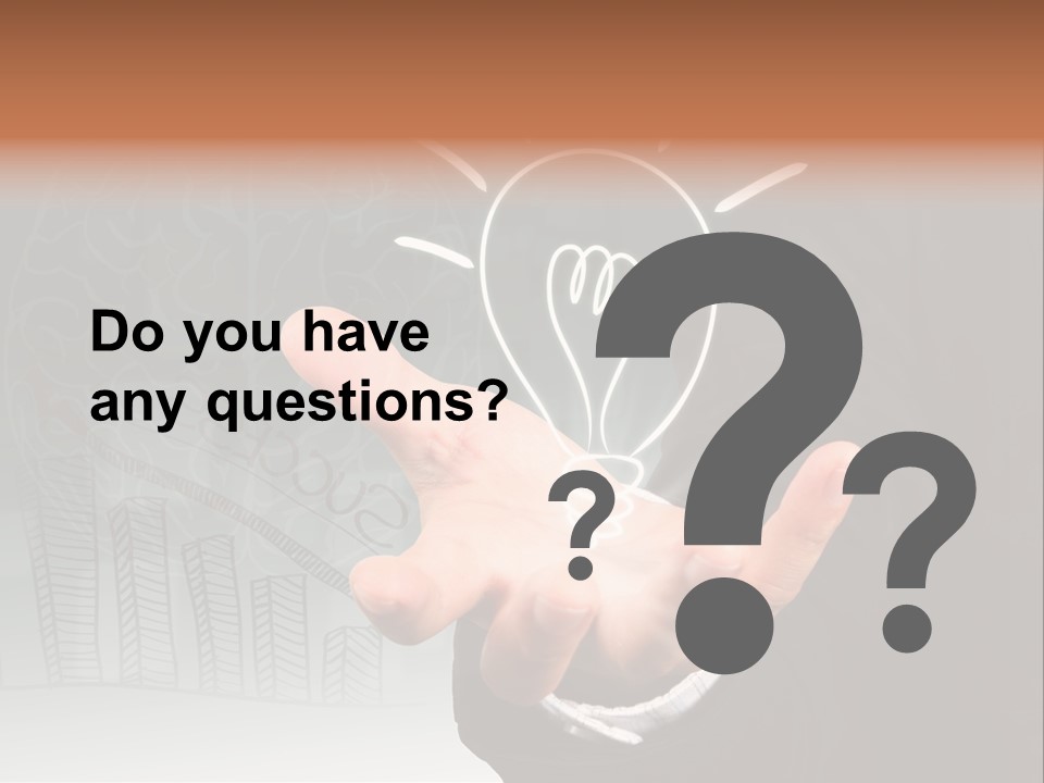 Price Hand Occupation PowerPoint Template