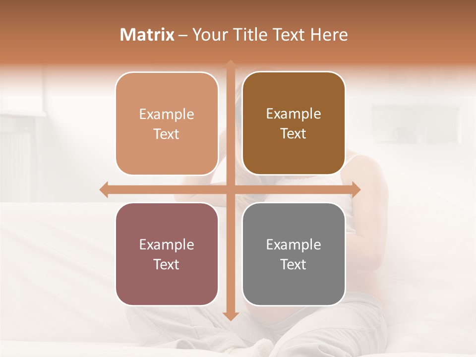 Pretty Mother Stomach PowerPoint Template