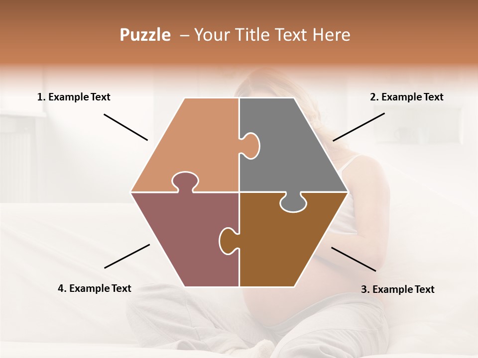 Pretty Mother Stomach PowerPoint Template