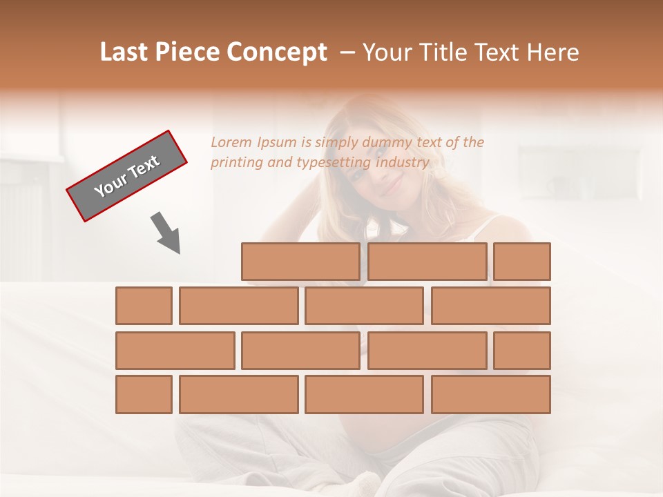 Pretty Mother Stomach PowerPoint Template