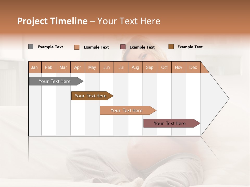 Pretty Mother Stomach PowerPoint Template