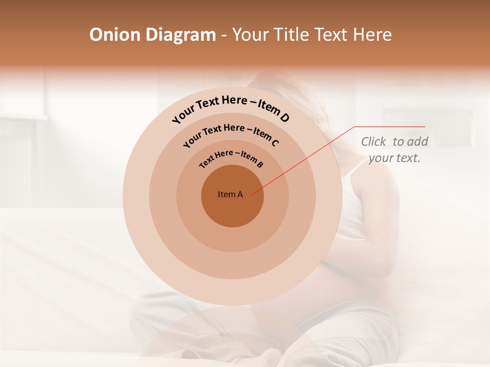 Pretty Mother Stomach PowerPoint Template