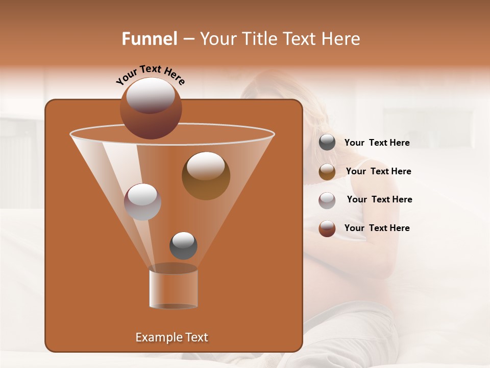 Pretty Mother Stomach PowerPoint Template