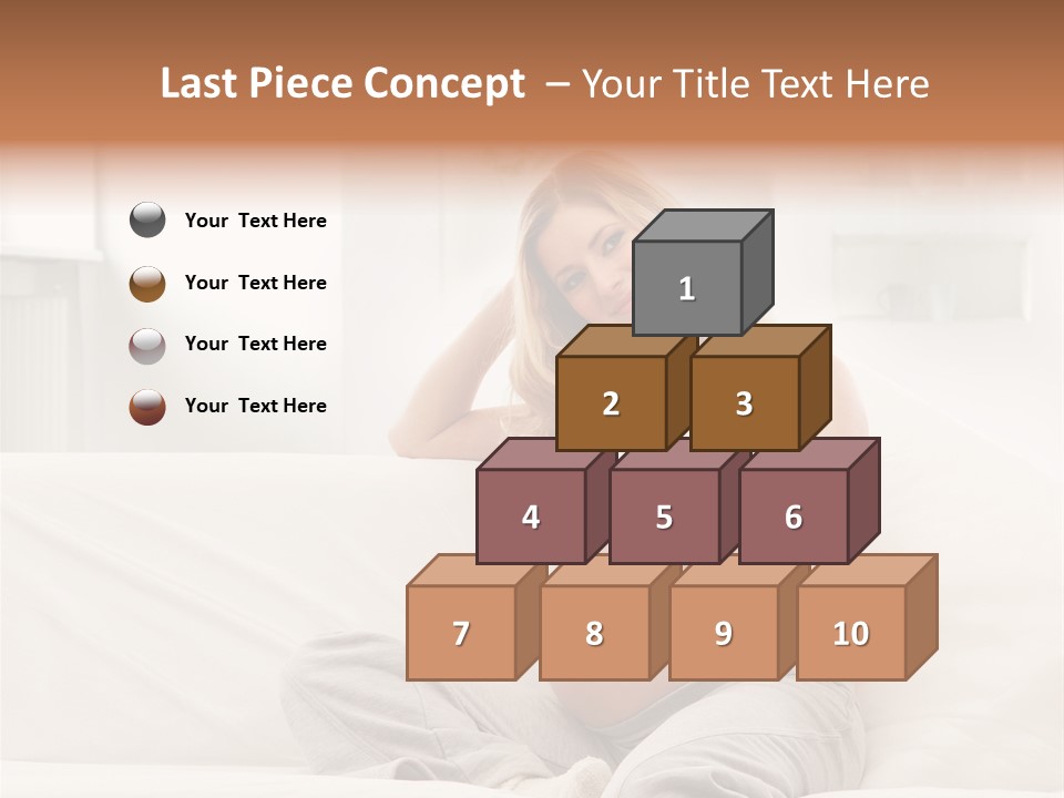 Pretty Mother Stomach PowerPoint Template