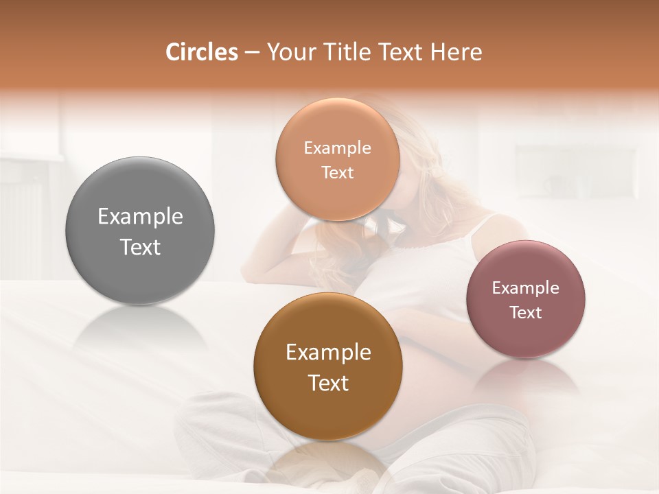 Pretty Mother Stomach PowerPoint Template