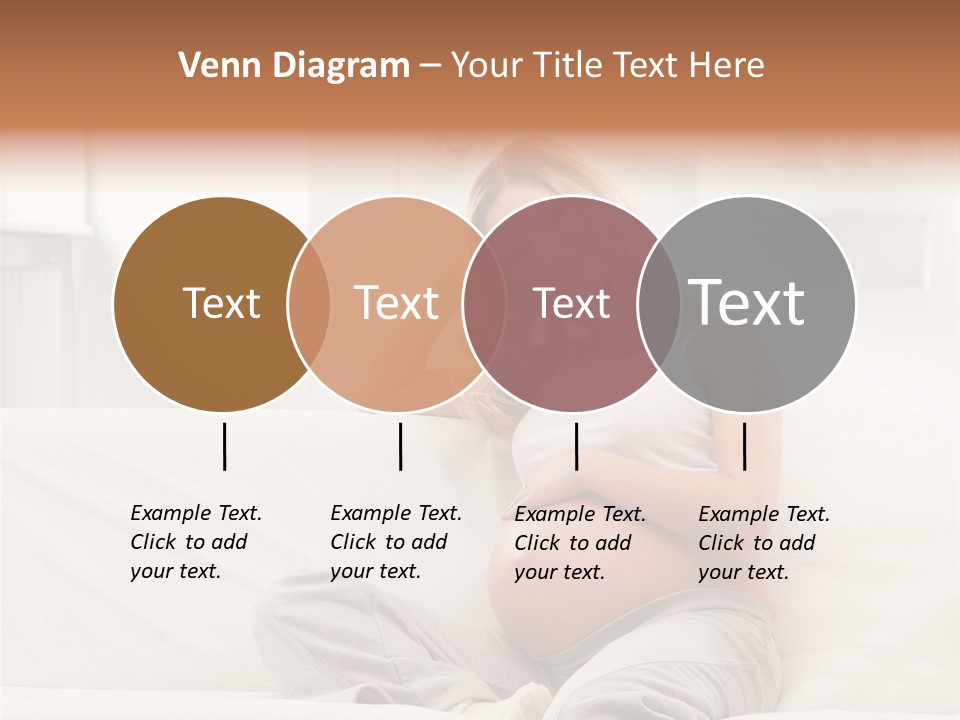Pretty Mother Stomach PowerPoint Template