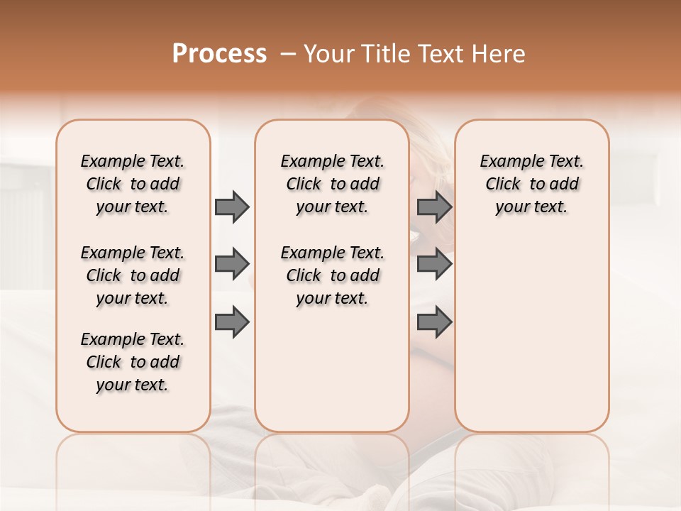 Pretty Mother Stomach PowerPoint Template
