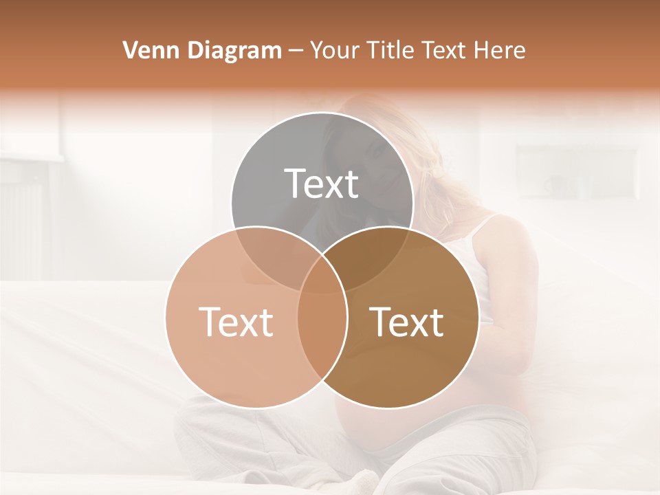Pretty Mother Stomach PowerPoint Template