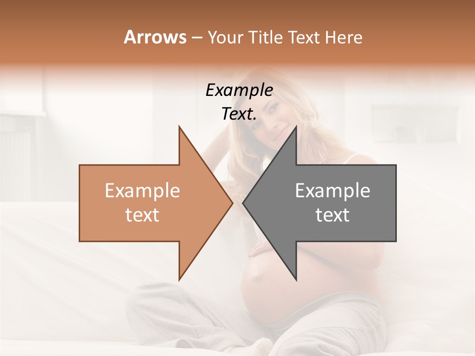 Pretty Mother Stomach PowerPoint Template