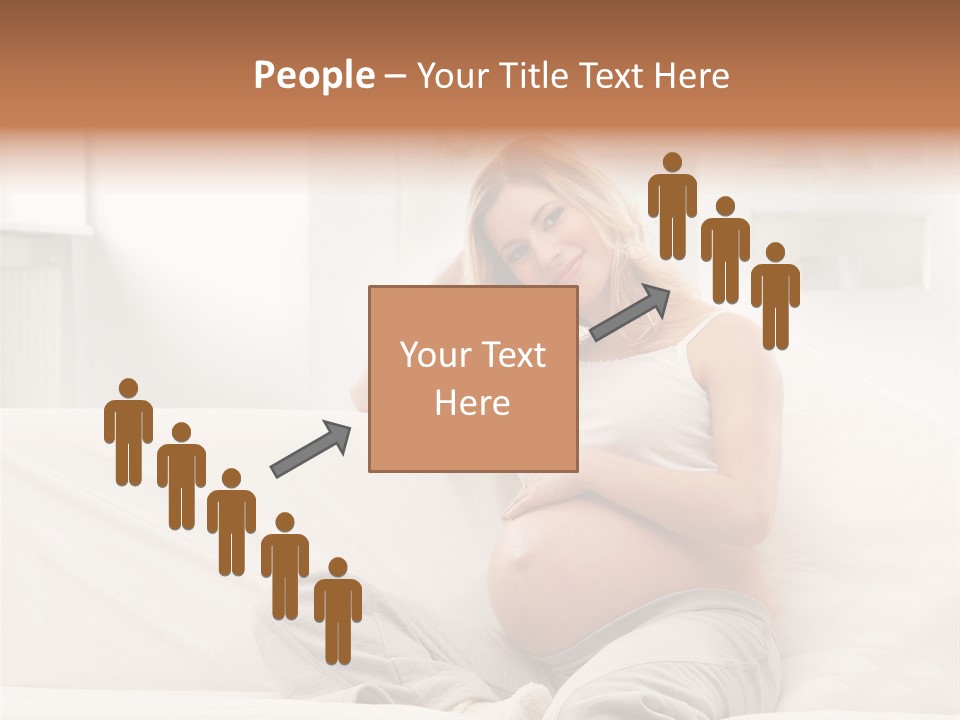 Pretty Mother Stomach PowerPoint Template