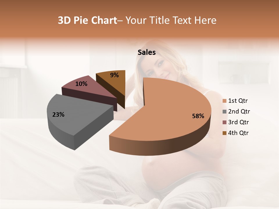 Pretty Mother Stomach PowerPoint Template