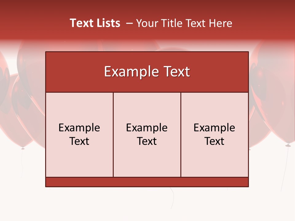 Inflation Background Red PowerPoint Template