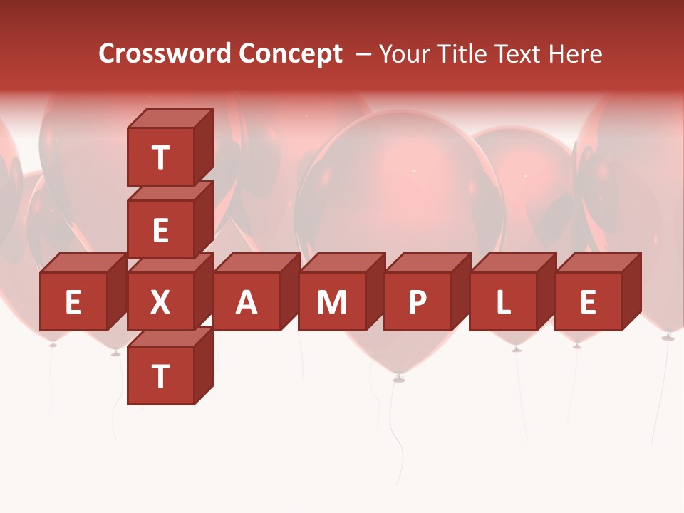 Inflation Background Red PowerPoint Template