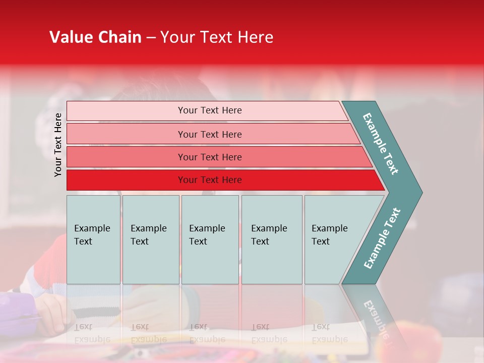 Boy Write Homework PowerPoint Template