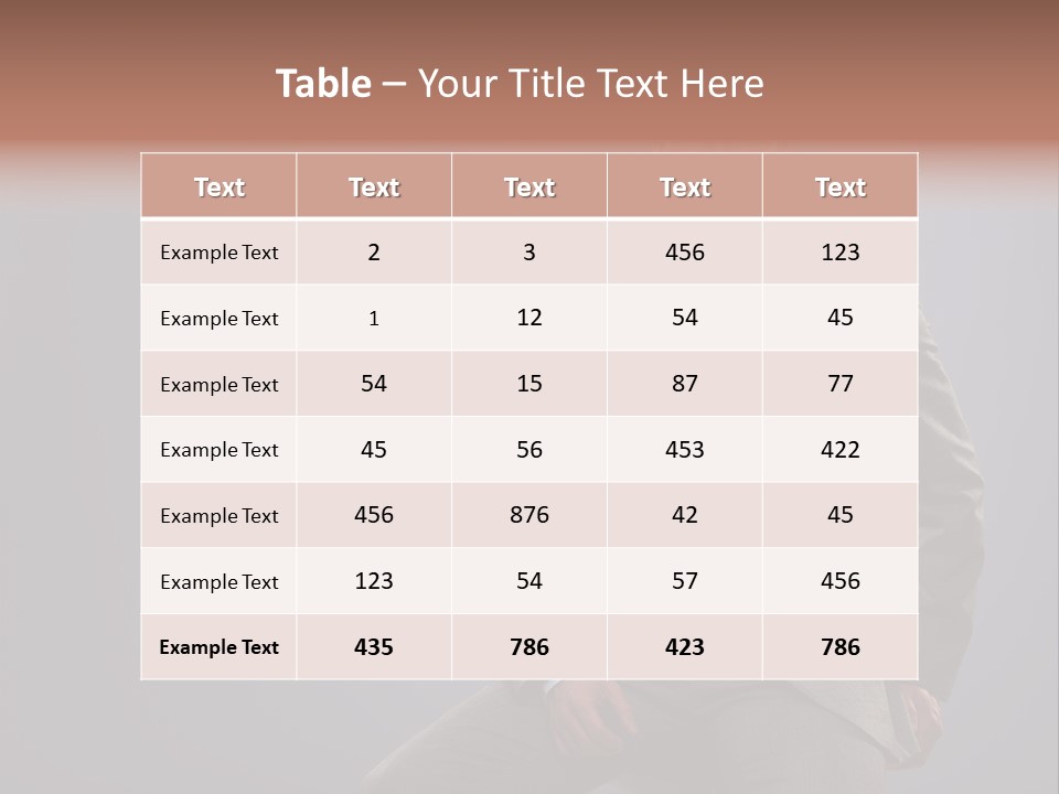 Consulting People  PowerPoint Template