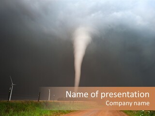 Weather Damage Stormy PowerPoint Template