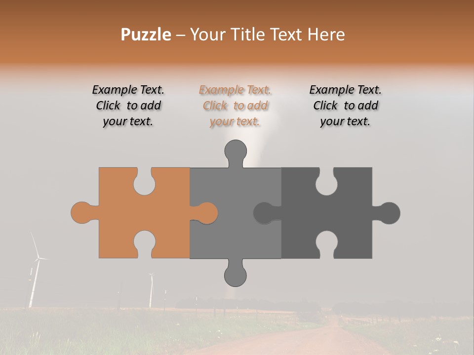 Weather Damage Stormy PowerPoint Template