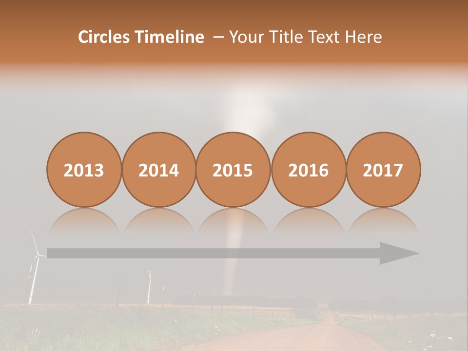 Weather Damage Stormy PowerPoint Template