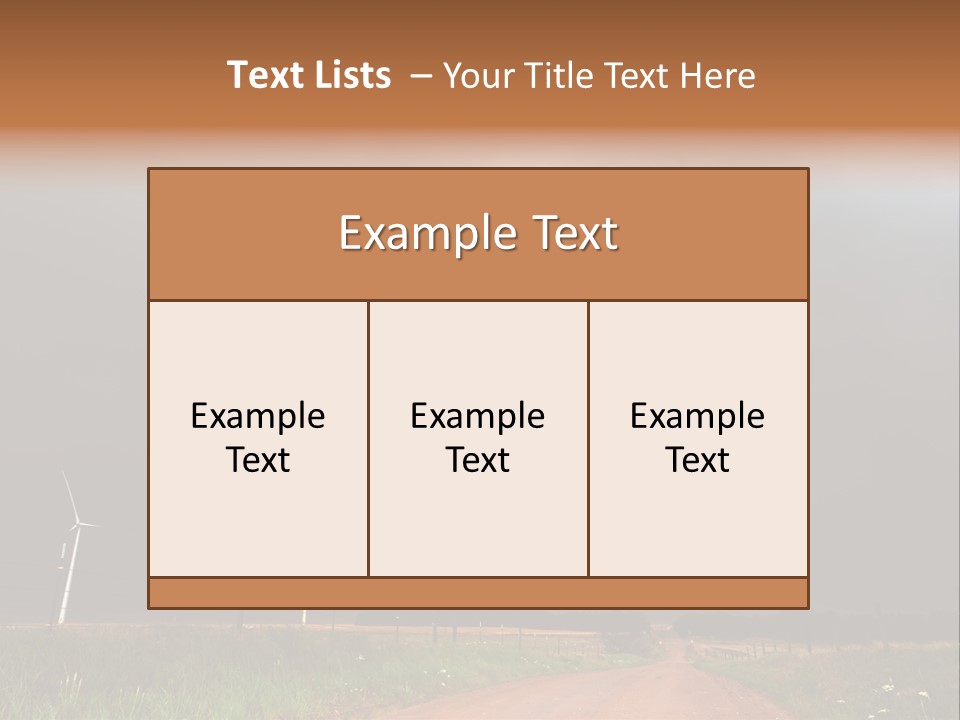 Weather Damage Stormy PowerPoint Template