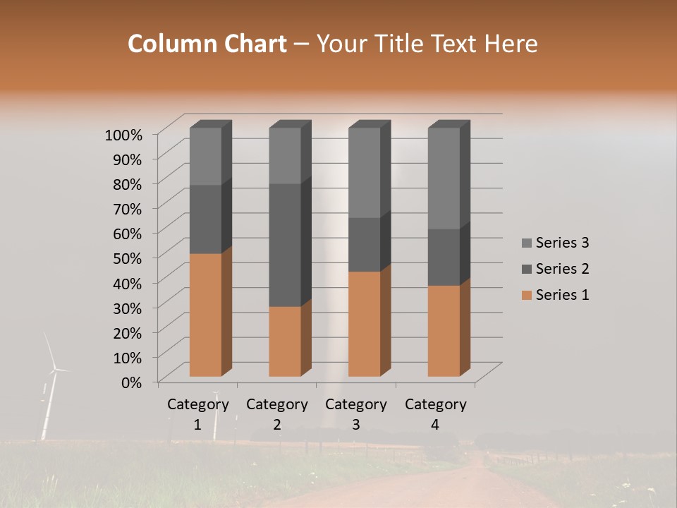 Weather Damage Stormy PowerPoint Template