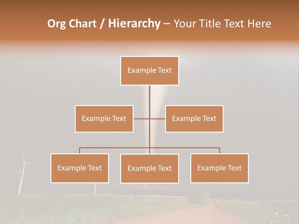 Weather Damage Stormy PowerPoint Template