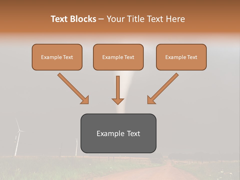 Weather Damage Stormy PowerPoint Template