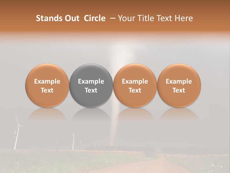 Weather Damage Stormy PowerPoint Template