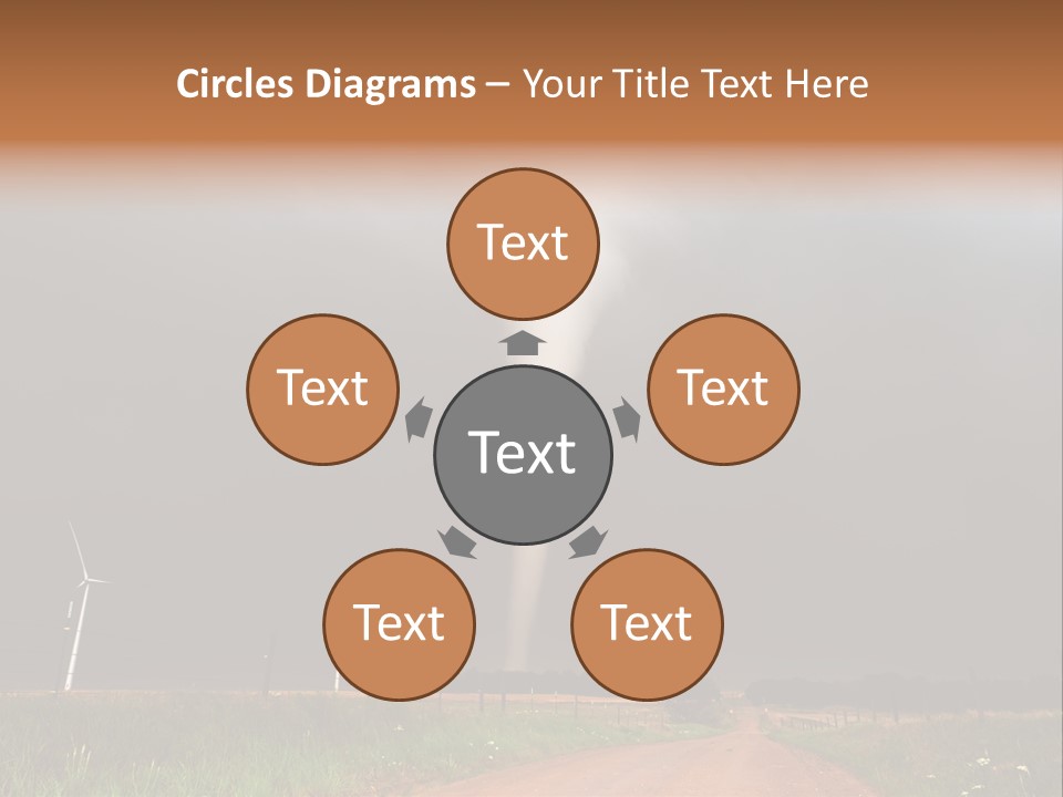 Weather Damage Stormy PowerPoint Template