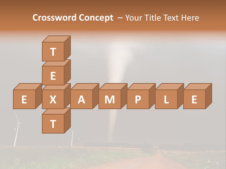 Weather Damage Stormy PowerPoint Template