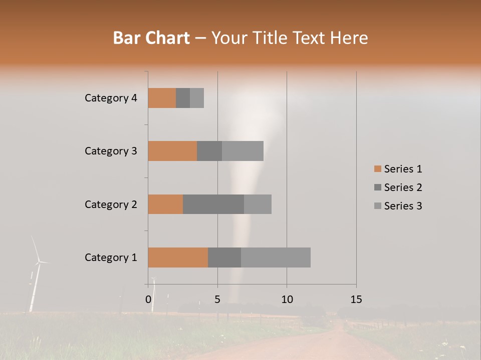 Weather Damage Stormy PowerPoint Template