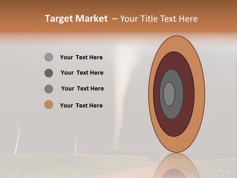 Weather Damage Stormy PowerPoint Template