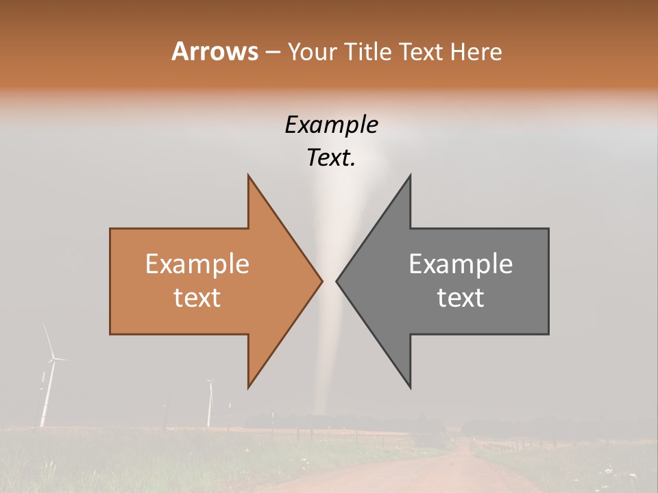 Weather Damage Stormy PowerPoint Template