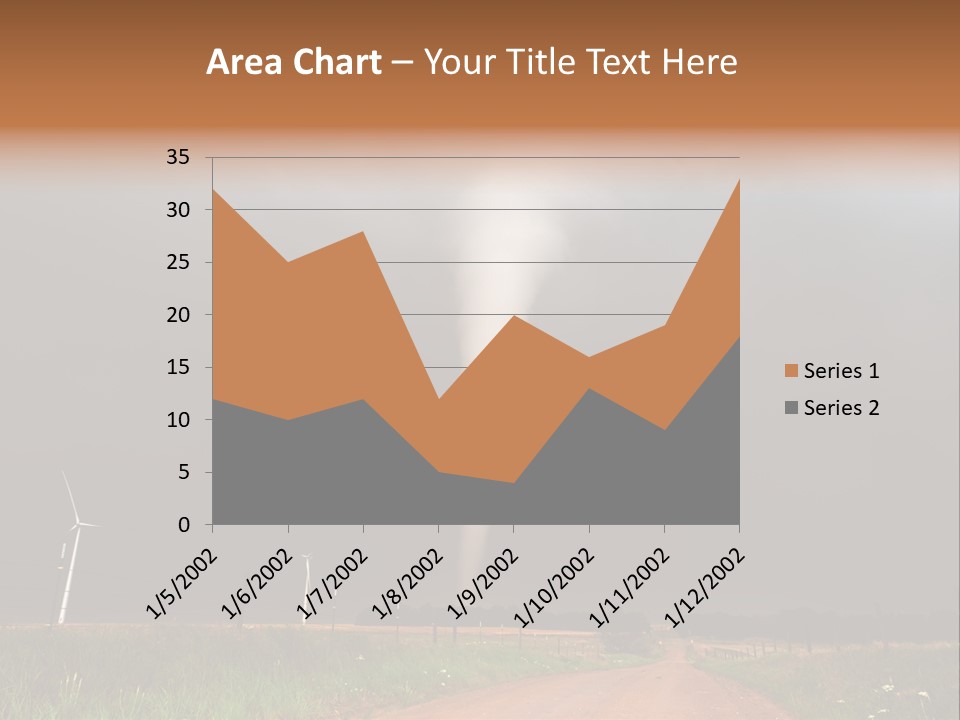 Weather Damage Stormy PowerPoint Template