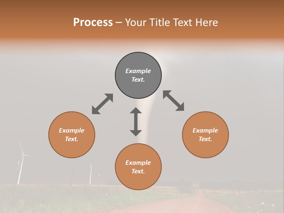 Weather Damage Stormy PowerPoint Template