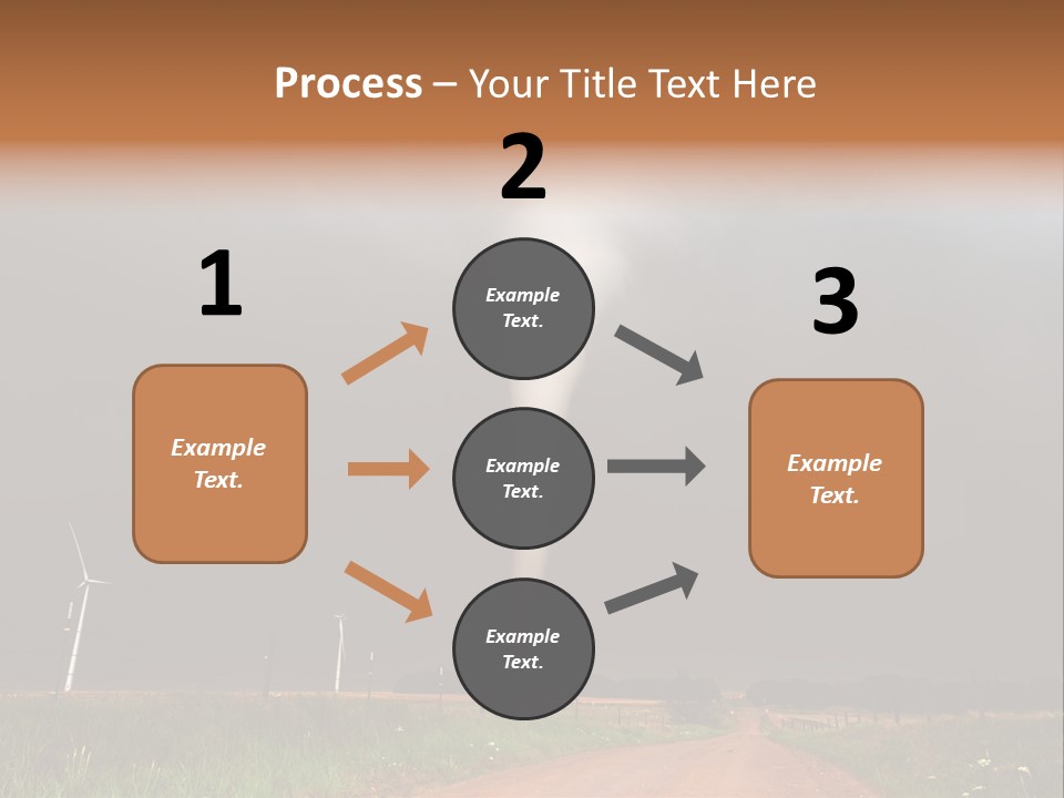 Weather Damage Stormy PowerPoint Template