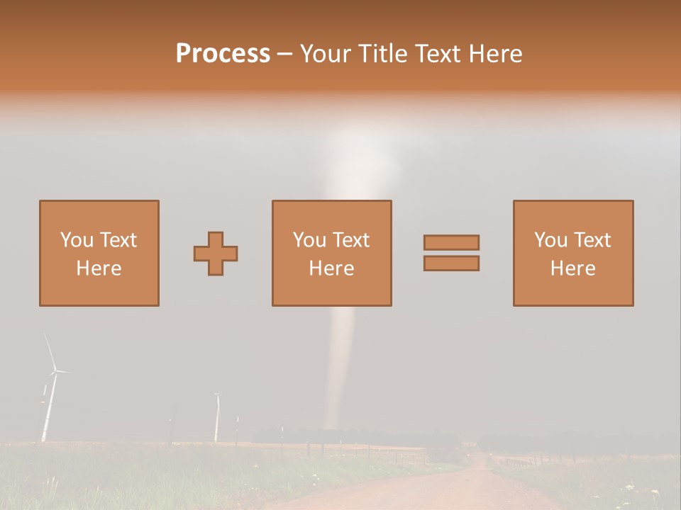 Weather Damage Stormy PowerPoint Template