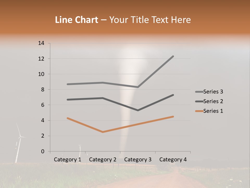 Weather Damage Stormy PowerPoint Template