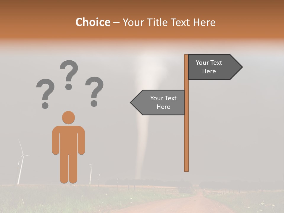 Weather Damage Stormy PowerPoint Template