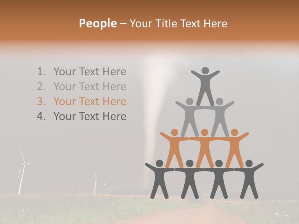 Weather Damage Stormy PowerPoint Template