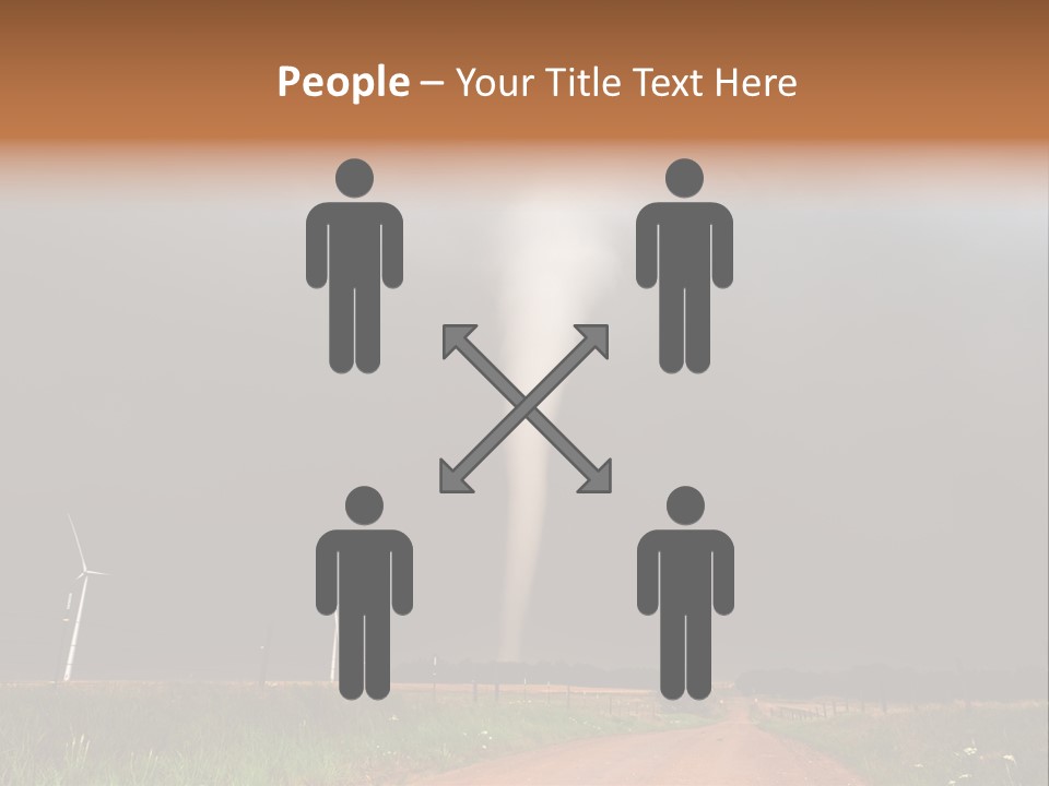 Weather Damage Stormy PowerPoint Template