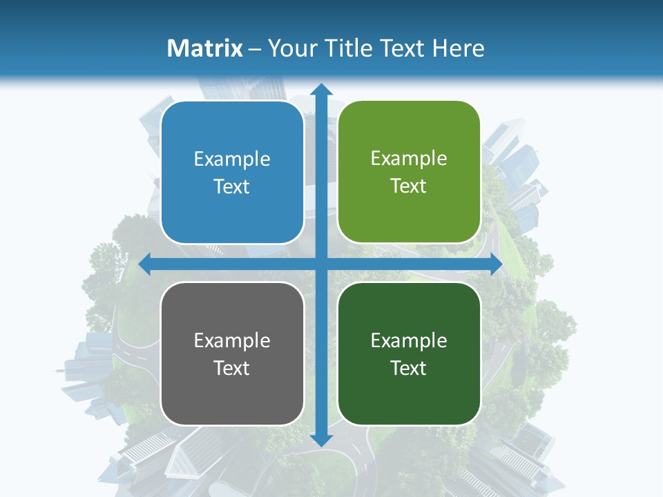 Architecture Metropolis Office PowerPoint Template