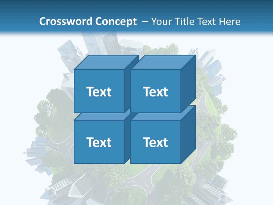 Architecture Metropolis Office PowerPoint Template