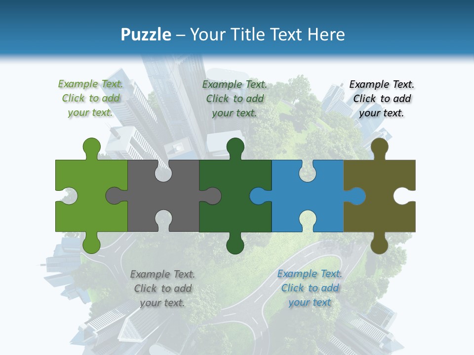 Architecture Metropolis Office PowerPoint Template